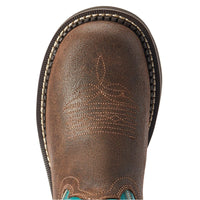 CLEARANCE ARIAT WOMENS FATBABY HERITAGE - WORN HICKORY/SHAMROCK