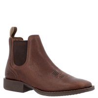 Durango Mens Shyloh Roasted Chestnut Leather 5" Chelsea Boot