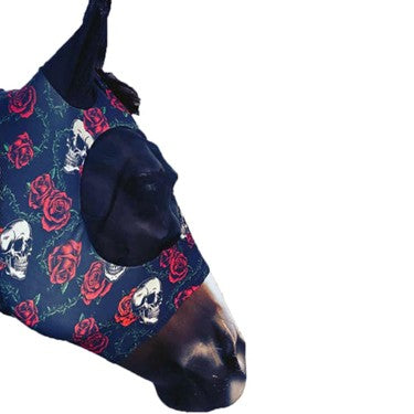 TECH LYCRA FLY MASK WITH EARS - HORSE SIZE ONLY