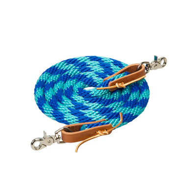 WEAVER LEATHER 3/8" x 8' ROPING REIN