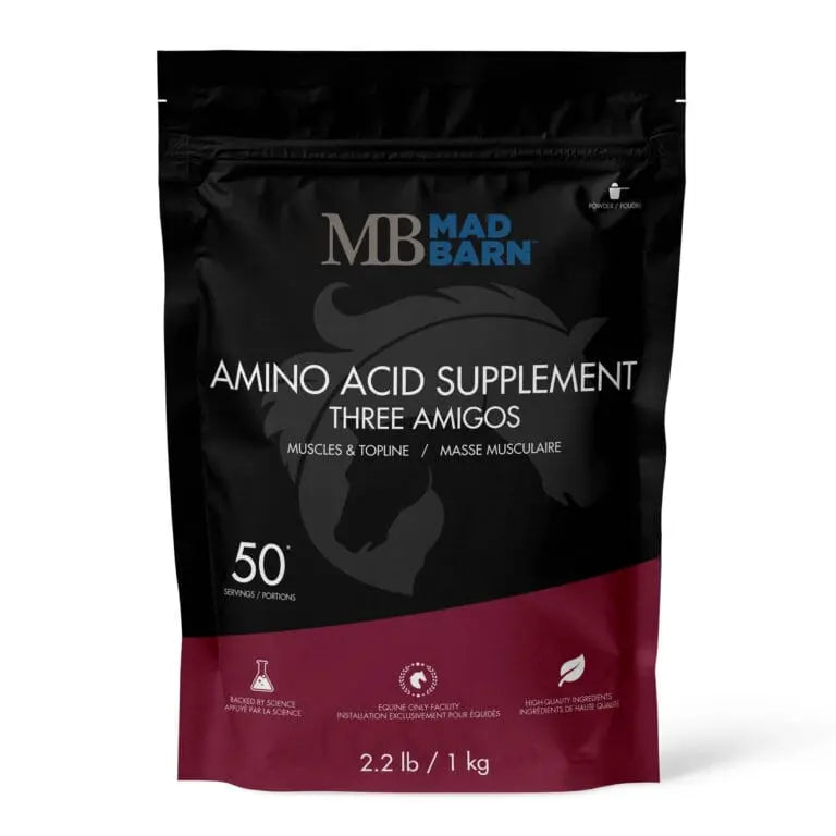 MAD BARN AMINO ACID SUPPLEMENT - THREE AMIGOS - 1KG