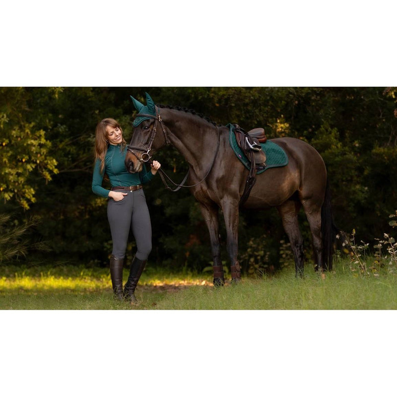 LEMIEUX SUEDE CLOSE CONTACT SADDLE PAD - FALL 2023