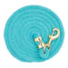 WEAVER LEATHER POLY LEAD ROPE 10' WITH SOLID BRASS SNAP - SOLID COLORS