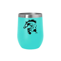 AWST STAINLESS STEEL WINE TUMBLER - 12 OZ