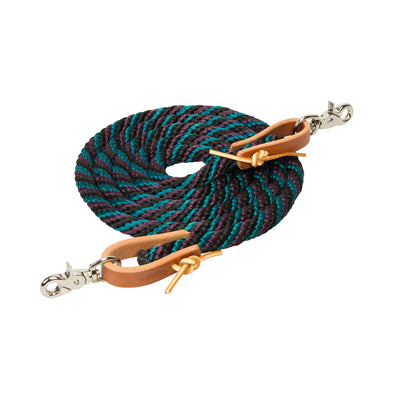 WEAVER LEATHER 3/8" x 8' ROPING REIN