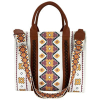 Country Style Tote Bags with Handbag and Shoulder Bag Design