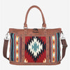 MONTANA WEST AZTEC TAPESTRY WEEKENDER BAG