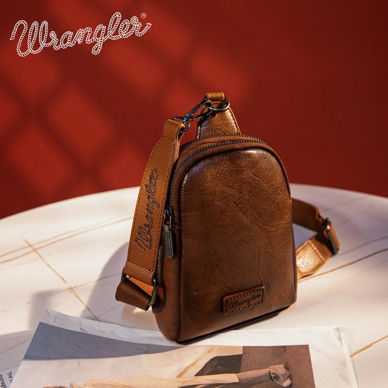 WRANGLER CASUAL PLAIN CROSSBODY SLING CHEST BAG