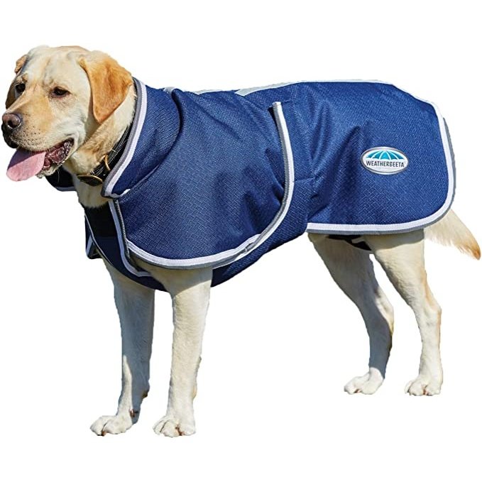 WEATHERBEETA PARKA 1200D DELUXE DOG COAT - NAVY