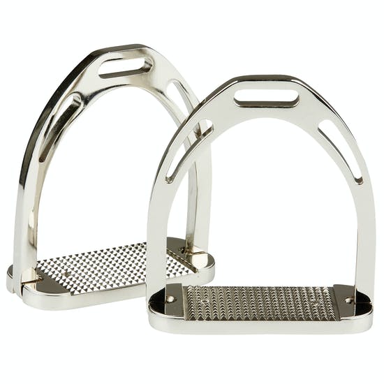 KORSTEEL ALUMINUM STIRRUPS - SILVER