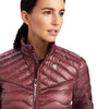 ARIAT WOMENS IDEAL DOWN JACKET - IR WILD GINGER