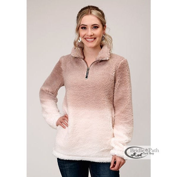 ROPER WOMENS POLAR FLEECE - DIP DYE