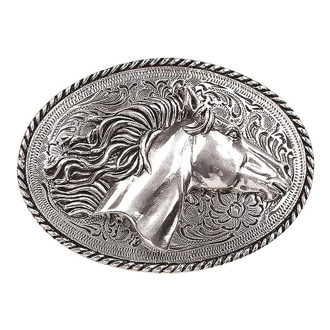 YOUTH BUCKLE HORSE HEAD