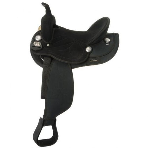 KING SERIES SYNTHETIC TRAIL SADDLE 14" BLACK