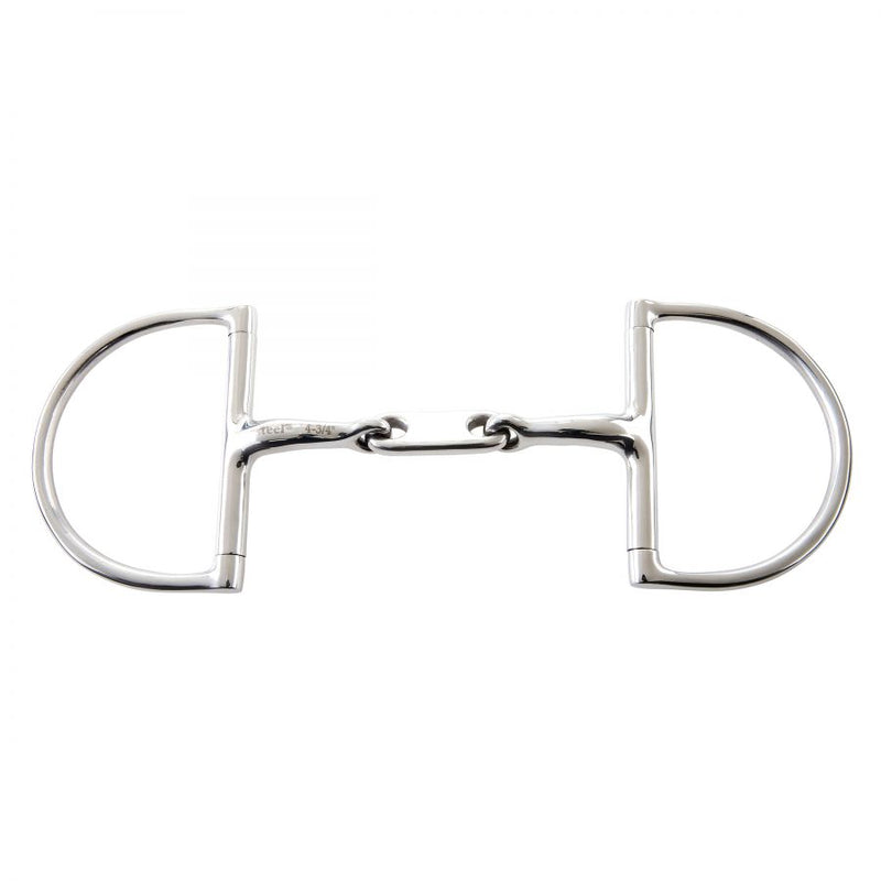 KORSTEEL DR BRISTOL HUNTER DEE RING SNAFFLE BIT 5"