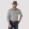 WRANGLER MENS PERFORMANCE ADVANCED SHIRT - CEMENT