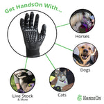 HANDS ON GROOMING GLOVES