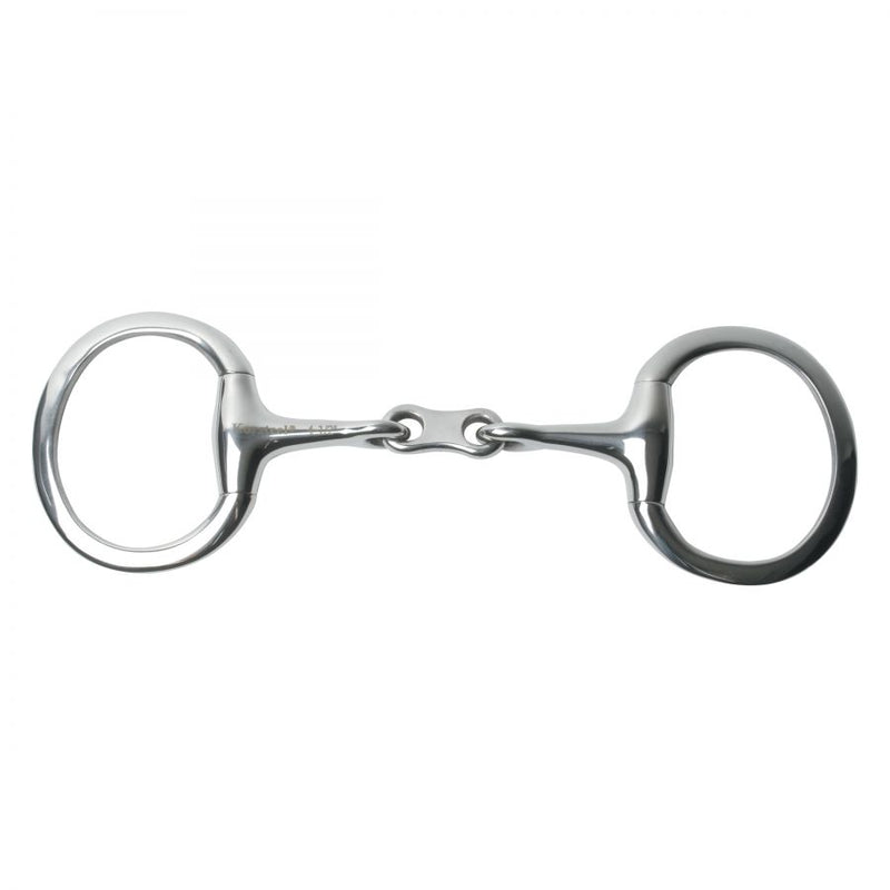 KORSTEEL FRENCH LING EGGBUTT SNAFFLE BIT 5.5"