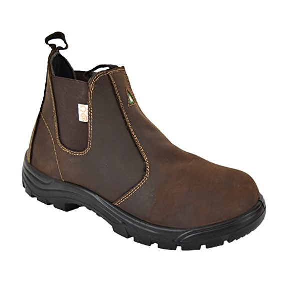 TIGER SAFETY MENS BOOTS BROWN 5925C Bridle Path Tack Shop