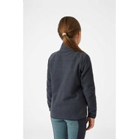 HORZE GIRLS SADIE FLEECE JACKET - NAVY