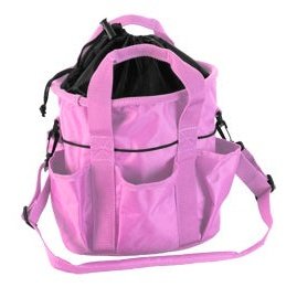 GROOMING TOTE WITH DRAWSTRING TOP