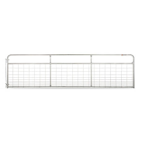 WATCHMAN GALVANIZED WIRE MESH GATE 16 FT