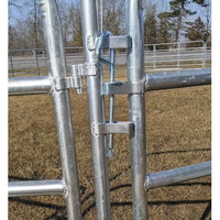 COUNTY GALVANIZED ROUND PEN 60' 15 12' PANELS AND 1 X 4' GATE