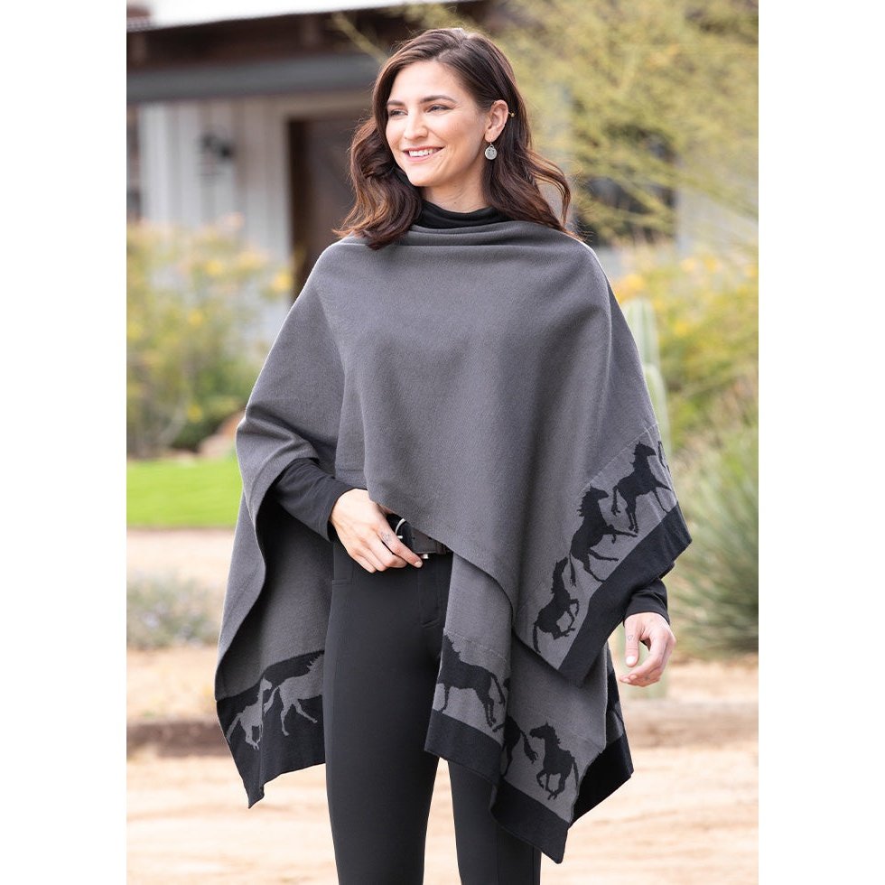 KERRITS EQL WILD HORSE WRAP SWEATER