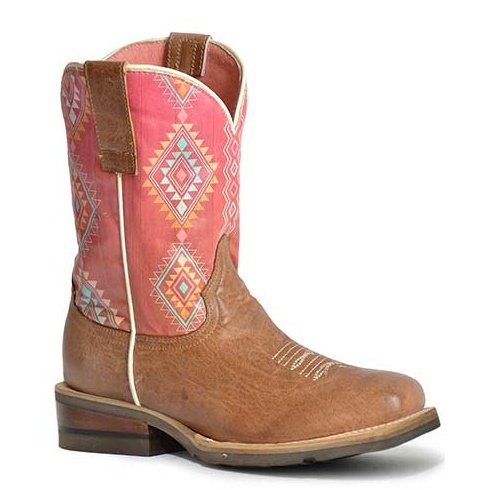 ROPER LITTLE KIDS PRINTED AZTEC WESTERN BOOT