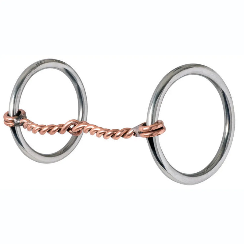 REINSMAN TRADITIONAL LOOSE RING TWISTED COPPER 5"