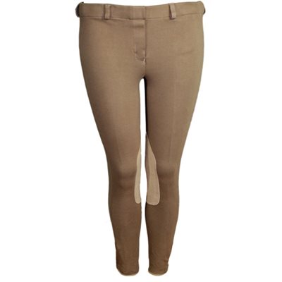 EQUIGEAR EQUESTRIAN CHILDRENS KNEE PATCH BREECH