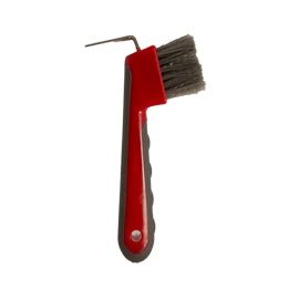 SURE GRIP HOOF PICK WITH BRUSH