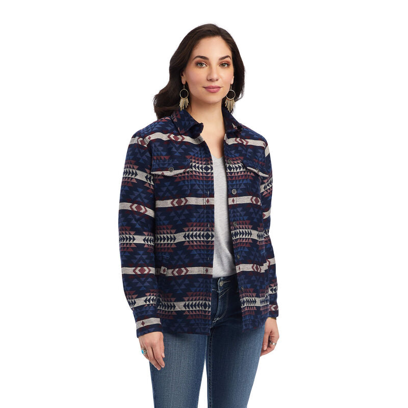 ARIAT WOMENS SHACKET SHIRT JACKET