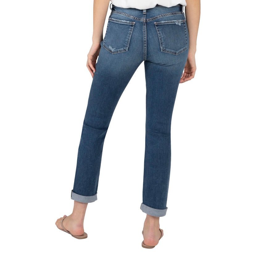 SILVER WOMENS BEAU GIRLFRIEND FIT JEAN