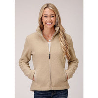 ROPER WOMENS BONDED FLEECE JACKET