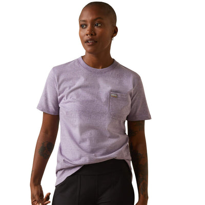 T-shirt ARIAT pour femme en coton résistant REBAR