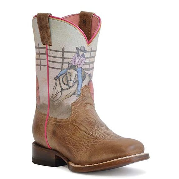 ROPER KIDS BARREL RACER COWBOY BOOT