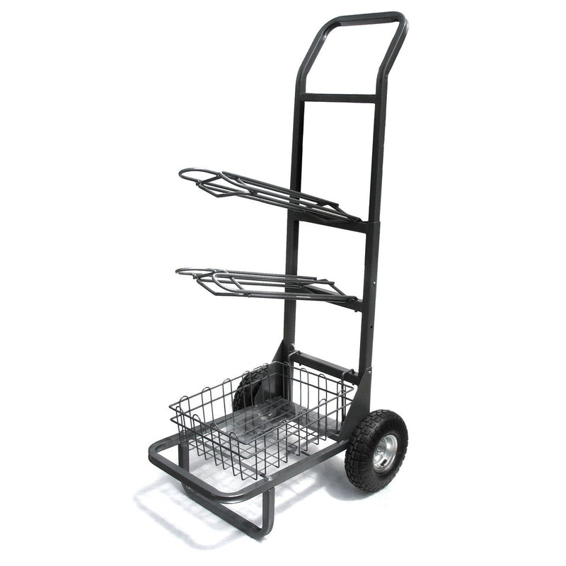 2 Wheel Saddle Rack Cart