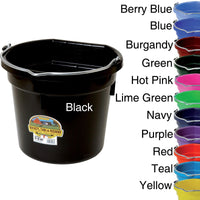 Flat Back Bucket 20 Quart