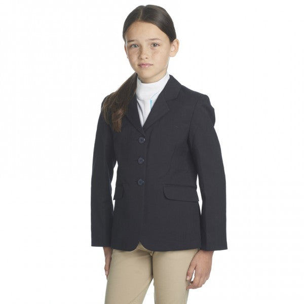 OVATION CHILDS DESTINY 3 BUTTON SHOW COAT - BLACK