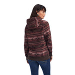 ARIAT WOMENS REAL ALLOVER PRINT HOODIE - OLD WEST SERAPE