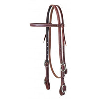 WEAVER BROWBAND HEADSTALL - HERMAN OAK