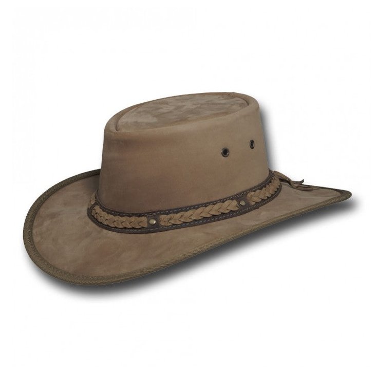 BARMAH SQUASHY BRONCO HAT - HICKORY