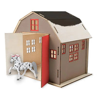 BREYER HORSE & BARN PAINT & PLAY SET