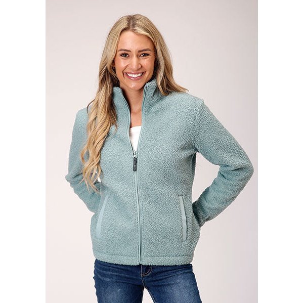 ROPER WOMENS BONDED FLEECE JACKET