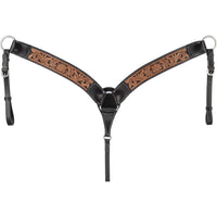 SILVER ROYAL TRAVERSE BROWBAND HEADSTALL & BREAST COLLAR SET