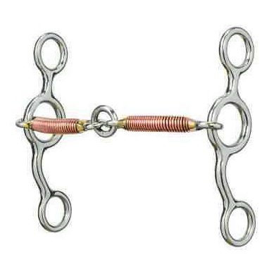 WEAVER LEATHER COPPER WIRE MOUTH WITH RING 5"
