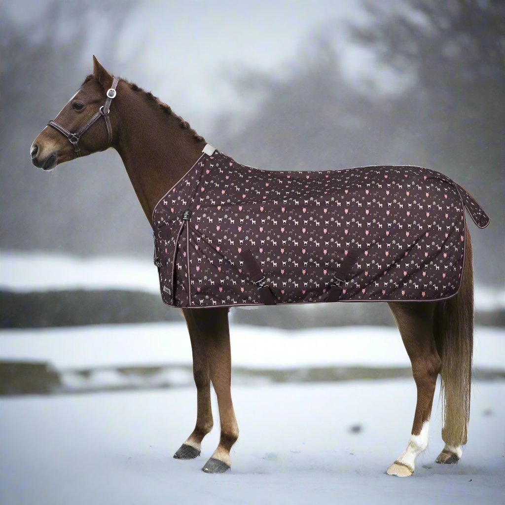 MONSTER PONY TURNOUT SHEET WITH FLEECE LINING