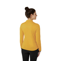 HORZE WOMENS LUCY LONG SLEEVE - GOLDEN ROD