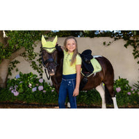 LEMIEUX MINI SUEDE JUMP SQUARE SADDLE PAD